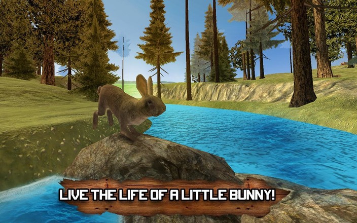 Forest Rabbit Simulator 3D截图1