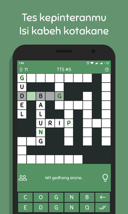 TTS Bahasa Jawa - Teka Teki Silang 2018 Offline截图4