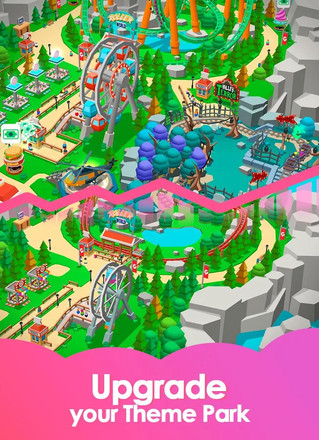 《Idle Theme Park》 - 大亨游戏截图5