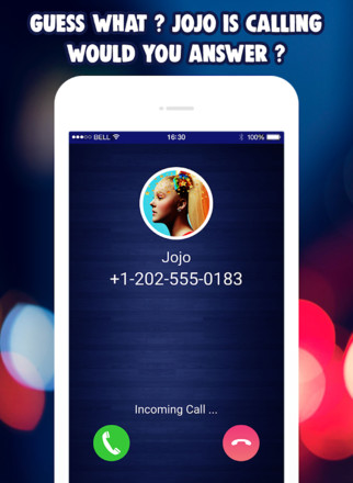 Talk To Jojo™ - Jojoo Siwa’s Call & Chat Simulator截图1