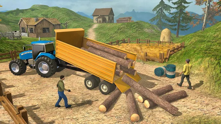 拖拉机模拟器-2020年拖拉机耕种游戏截图2