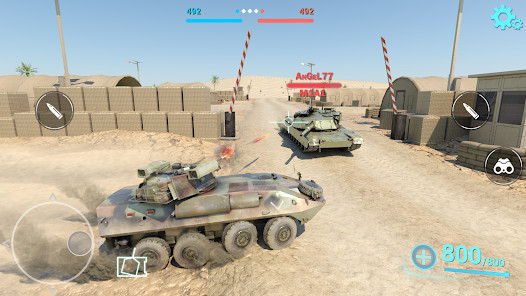 坦克战场：PVP战斗截图1