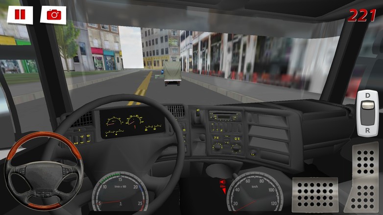 卡车停车场模拟器3D截图1