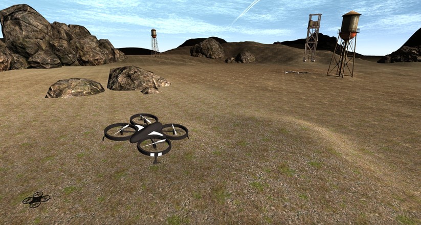 UAV Ar Drone Simulator截图1