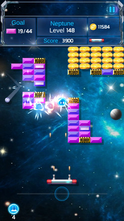 Brick Breaker king : Space Outlaw截图4