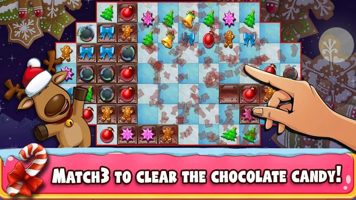 Christmas Crush Holiday Swapper Candy Match 3 Game截图3