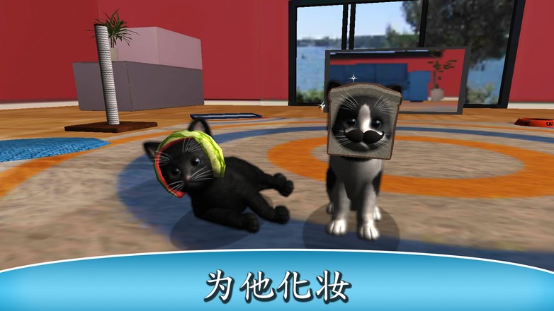 Daily Kitten : 虚拟宠物猫小猫动物截图3