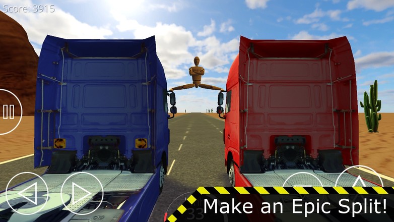 Epic Split Truck Simulator USA截图1
