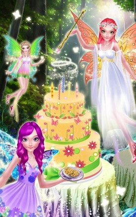 小仙子的生日派对 - 女生化妆换装游戏截图5