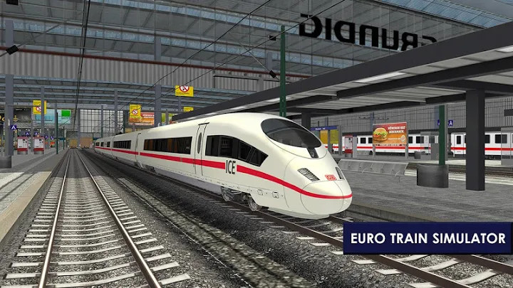 欧元火车模拟器2修改版截图1