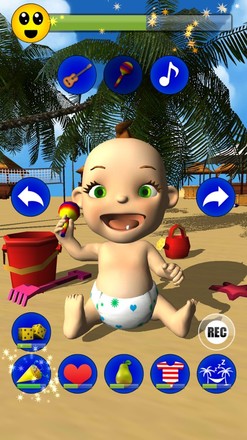 我的宝贝：Babsy在海滩3D截图2