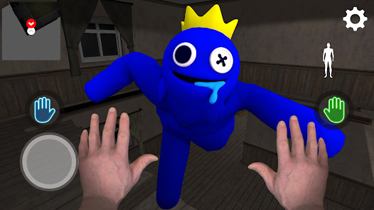Blue Monster Scary Horror截图1
