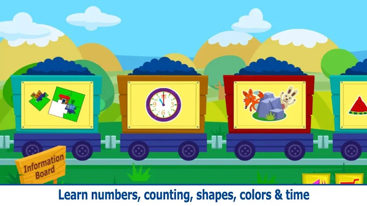 Happiness Train - Free Educational Games for Kids截图4