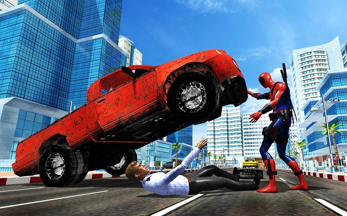 蜘蛛池英雄: 混合2变种超级英雄截图4