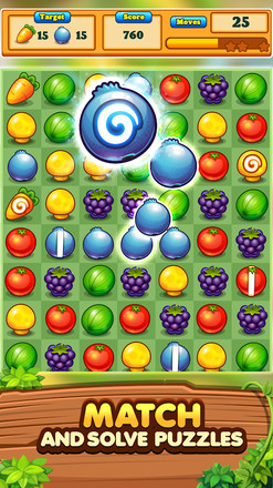 Garden Blast 2021! New Match 3 in a Row Games Free截图3