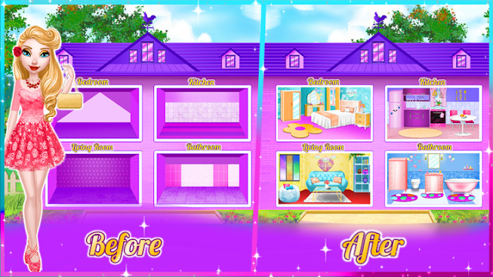 Dream Doll House - Decorating Game截图6