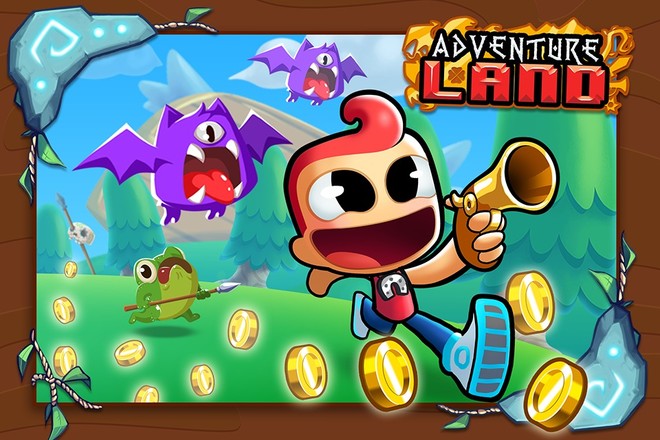 Adventure Land - Wacky Rogue Runner Free Game截图2
