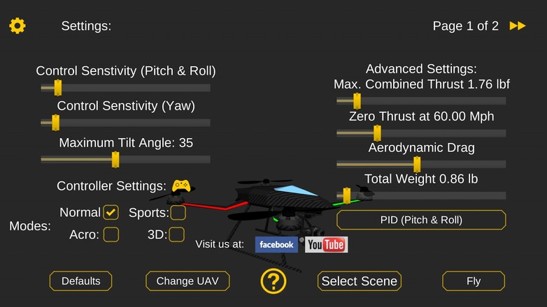 Quadcopter FX Simulator截图7