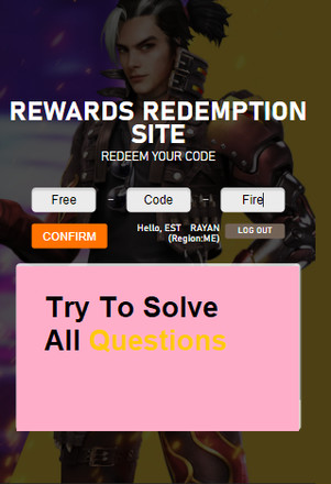 Free Redeem Code Fire截图1