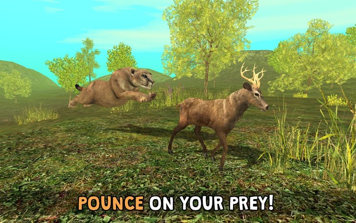 Wild Cougar Sim 3D截图4
