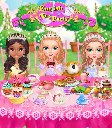 灰姑娘小公主的下午茶 - 兒童甜品制作和女生服裝化妝游戲截图3
