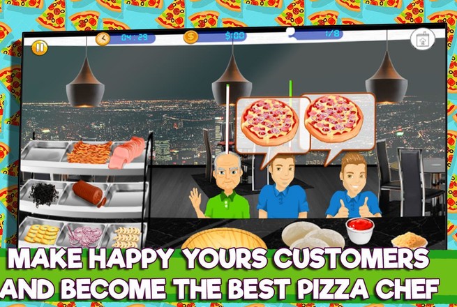 Pizza Maker ?Create Yummy Pizzas and serve Drinks截图2