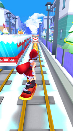 Subway Santa Princess Runner截图3
