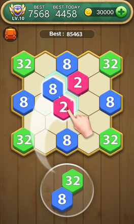Hexa Block Puzzle - Merge Puzzle截图5