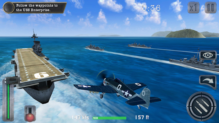 Air Combat Pilot: WW2 Pacific截图1