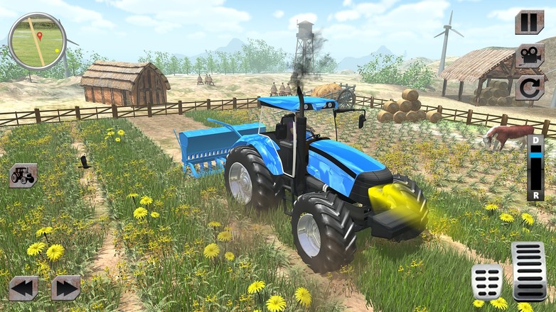 农耕Sim 2018：现代农民拖拉机模拟器截图7