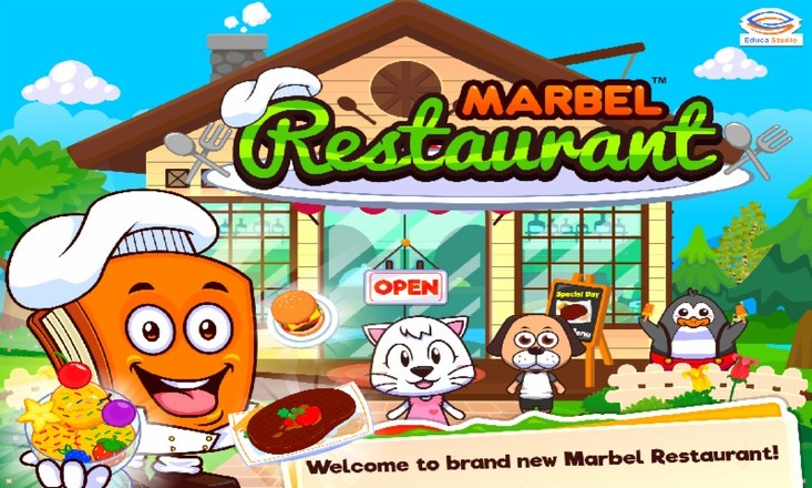 Marbel Restaurant - Kids Games截图6