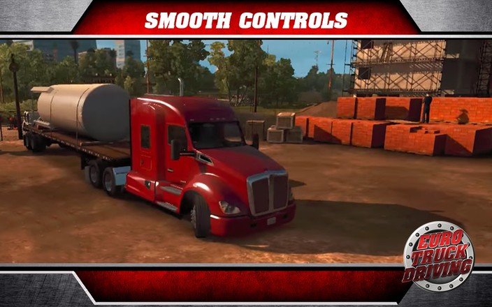 Euro Truck Driving : Cargo Delivery Simulator Game截图2