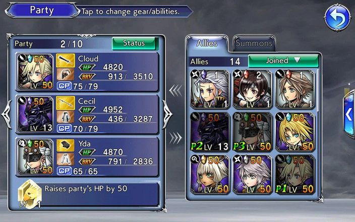 DISSIDIA FINAL FANTASY OPERA OMNIA          国际服截图6