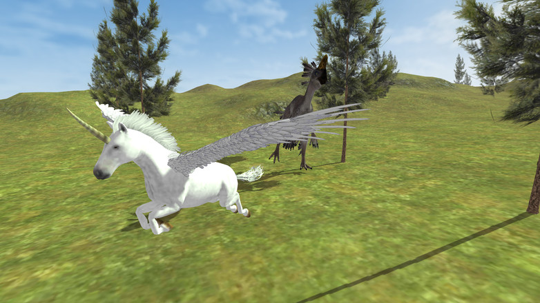 Flying Unicorn Simulator Free截图4