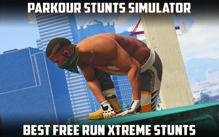 Real Parkour Stunts Simulator截图6