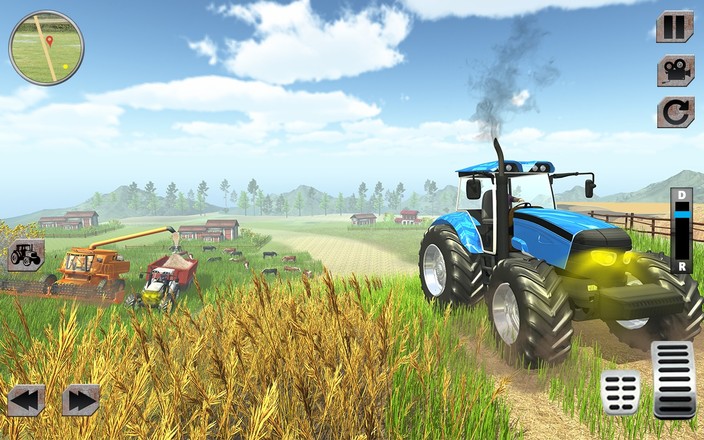 农耕Sim 2018：现代农民拖拉机模拟器截图9