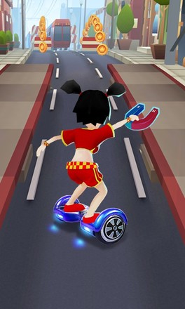 平衡车冲撞——Hoverboard Rush截图1