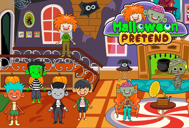 My Pretend Halloween - Trick or Treat Town Friends截图5