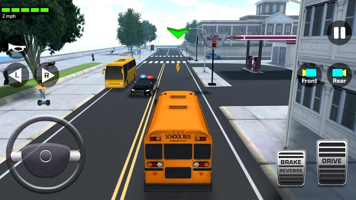 Super School Driver 3D截图3