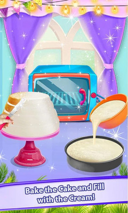 Ice Cream Chocolate Yummy Doll Cake Maker 2020截图1