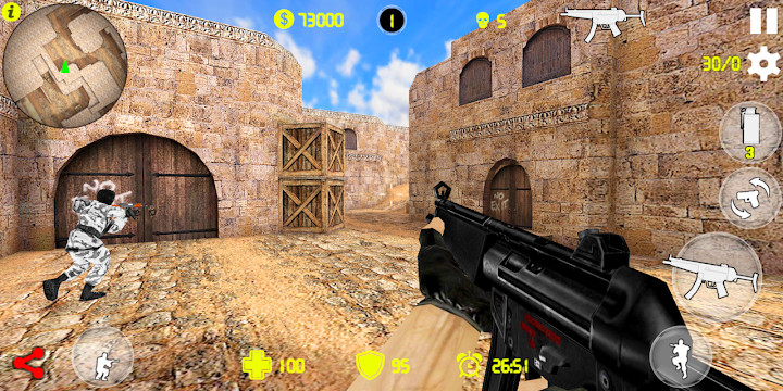 Gun Strike War : Free Shooting Game截图4