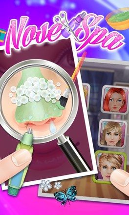 Princess Nose SPA -girls games截图1