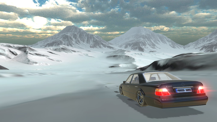 Benz E500 W124 Drift Simulator截图6