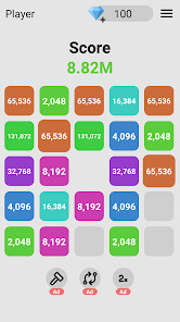 2048 Showdown: Merge Mania截图3