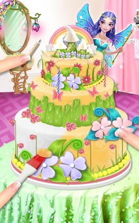 小仙子的生日派对 - 女生化妆换装游戏截图2