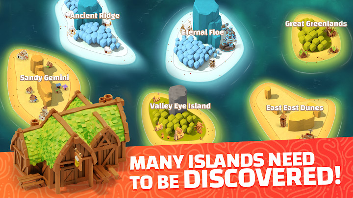 Idle Islands Empire: Building Tycoon Gold Clicker截图4