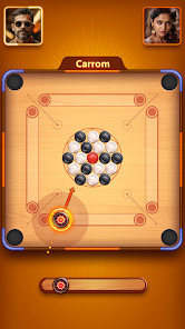 Carrom Go-Disc Board Game截图3