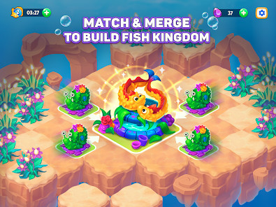 Sea Merge: Fish games in Ocean截图5