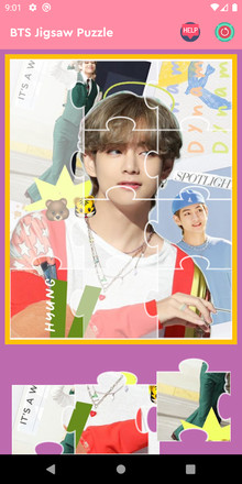 BTS Jigsaw Puzzle Game截图3