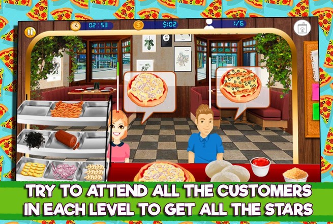 Pizza Maker ?Create Yummy Pizzas and serve Drinks截图3